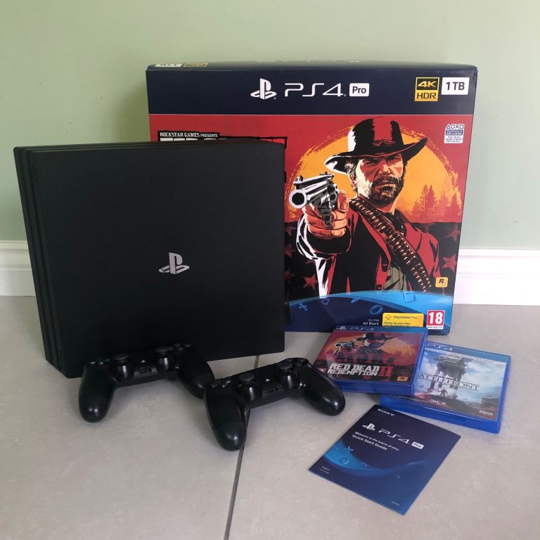PlayStation 4 Pro Console Bundle Boxed