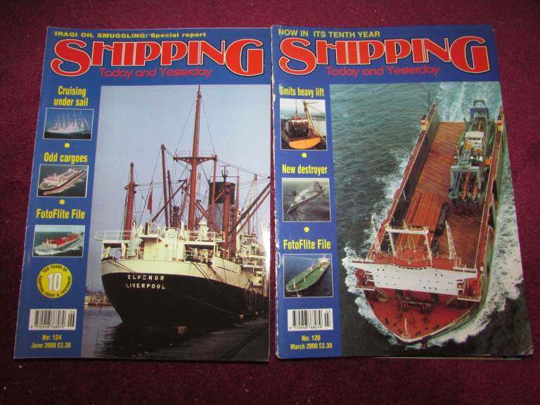 Nice Collection of 15 x SHIPPING TODAY AND YESTERDAY Maritime Magazines