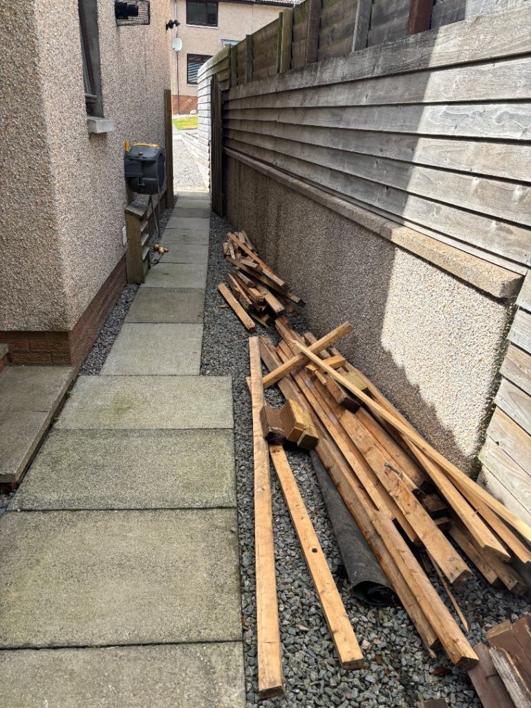 Free…..mostly 63mm x 38mm timber