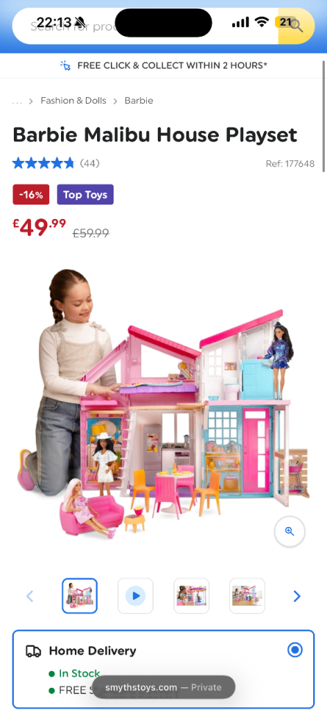 Barbie house 