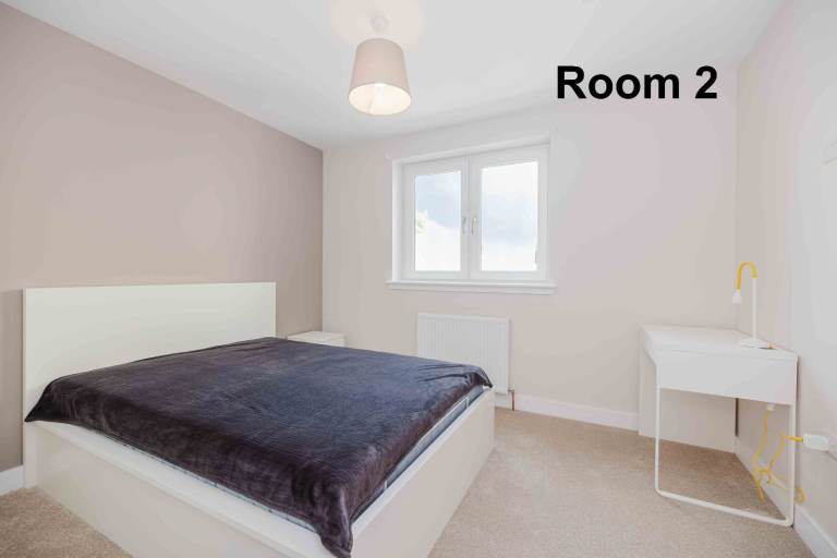 FLAT SHARE: Double room for let in end-terrace house with private garden, in Blackford