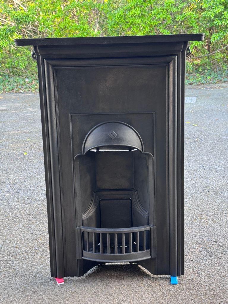 Cast iron fireplace 
