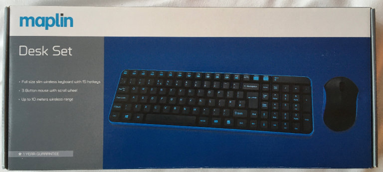 Wi-Fi Computer Keyboard & Mouse set