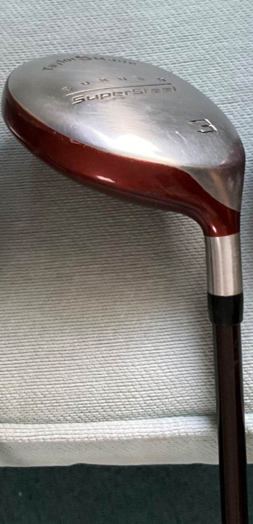 TaylorMade Burner Steel 3 wood Regular R80 Bubble shaft