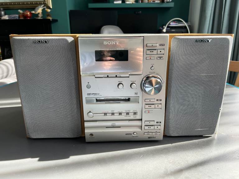 Sony CMT-CP33MD Micro HiFi Stereo System-CD/Tape/MD/Tuner