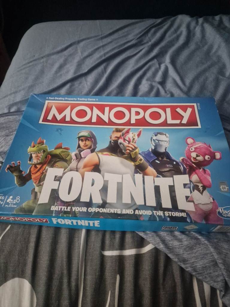 Monopoly board game (fortnite edition)
