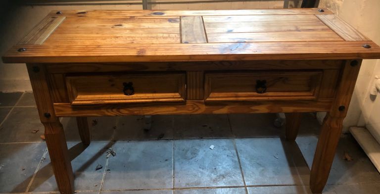 Corona console table £30