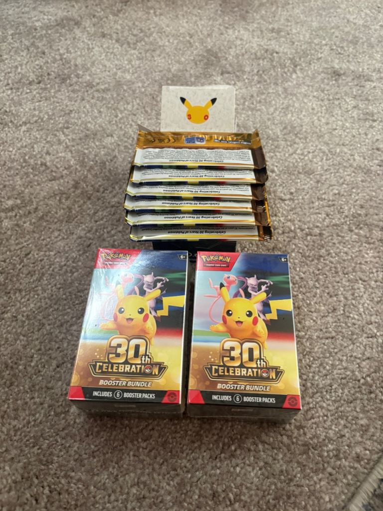 3x Pokemon 30th celebration buster bundle | in Anlaby, East Yorkshire ...