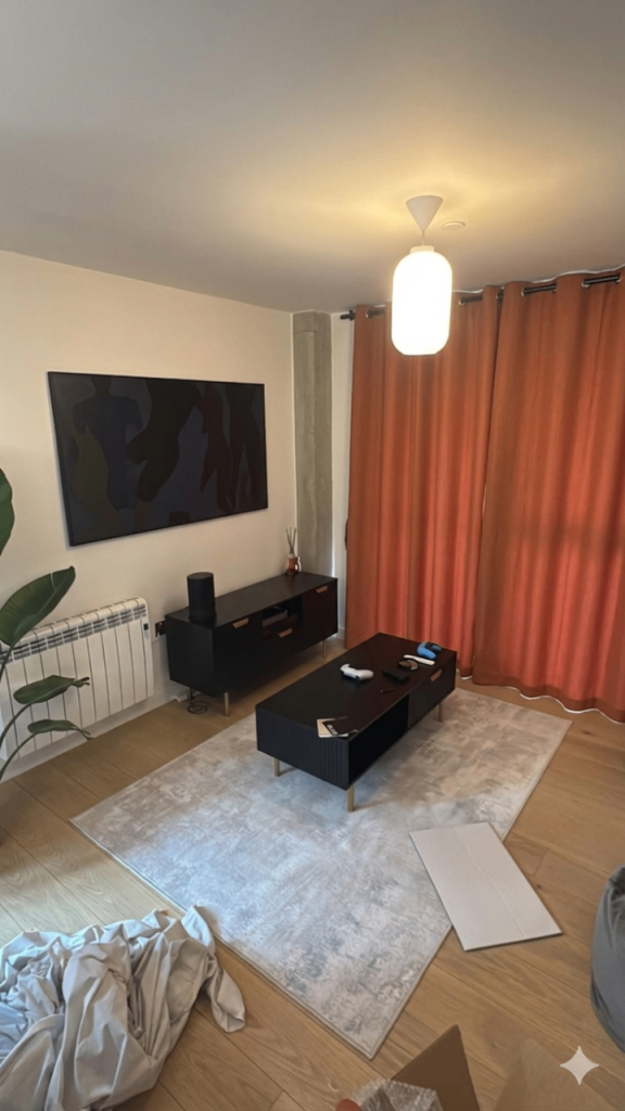 Curtains Pair Harrow Cinnamon (Brand New)