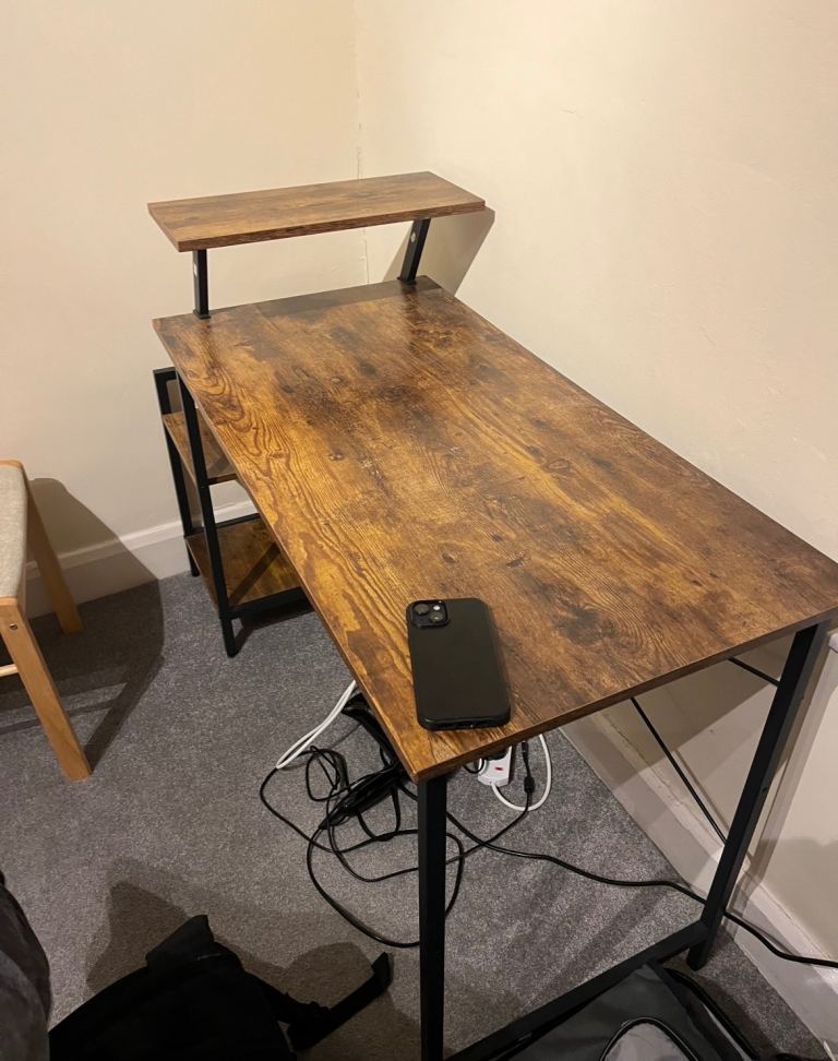 Wooden desk