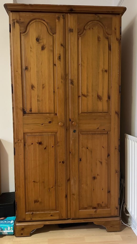 image for Wooden clothes Wardrobe 