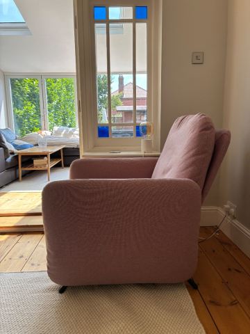 IKEA EKOLSUND Recliner Chair - dusky pink | in Norwich, Norfolk