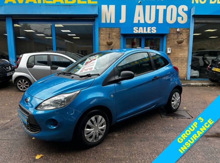 2012 12 FORD KA 1.2 STUDIO SCUBA BLUE - IDEAL 1st CAR - FULL MOT