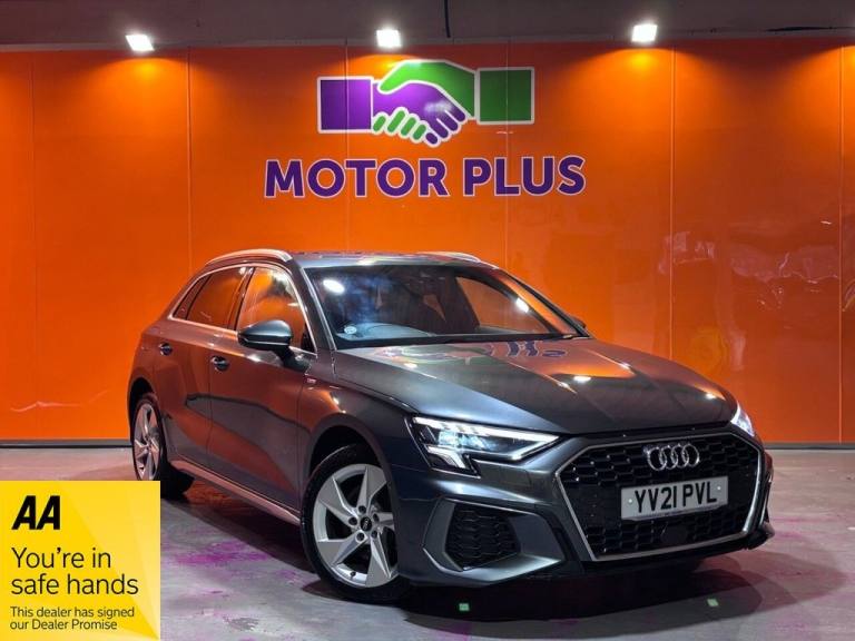 2021 21 AUDI A3 1.4 TFSIE 40 S LINE SPORTBACK 5DR PETROL PLUG-IN HYBRID S TRONIC