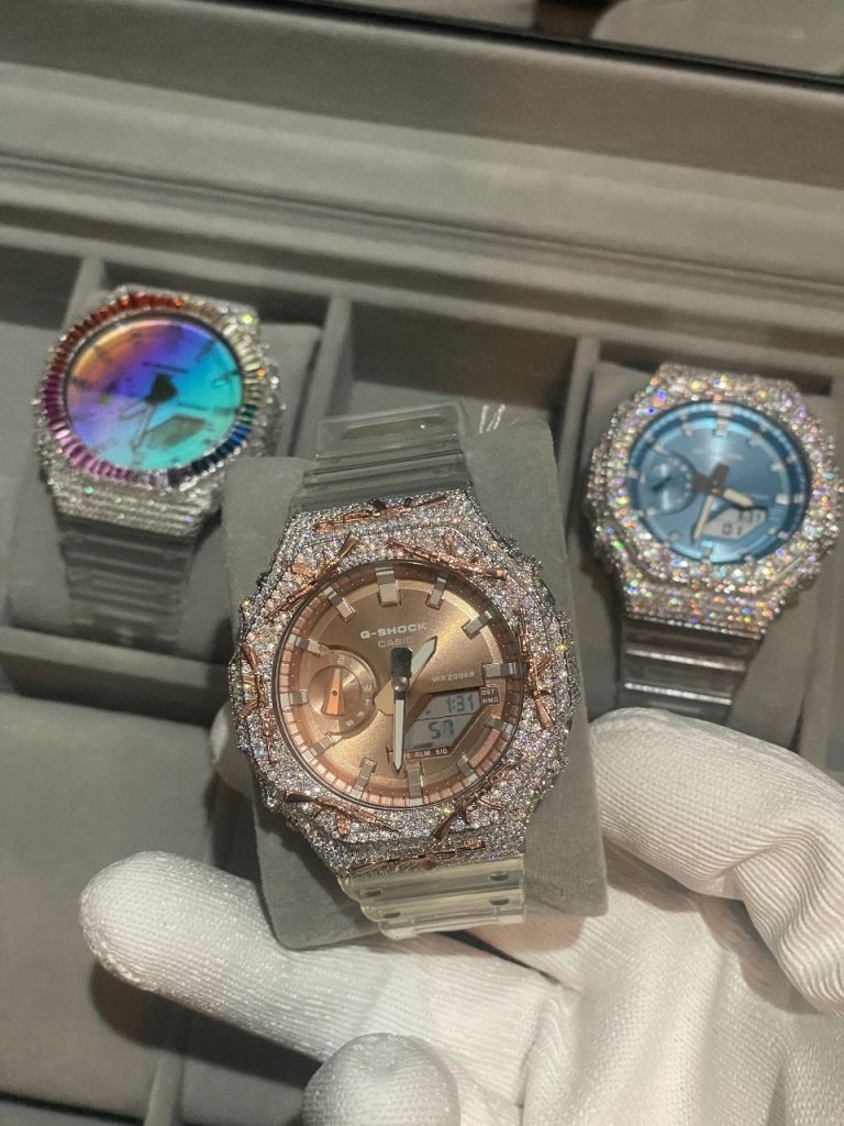 Custom Bussdown G-shock GA2100