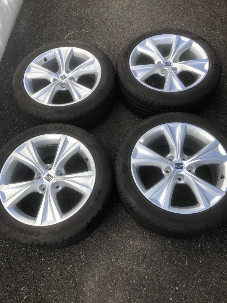 Genuine 17” Seat Leon FR Alloy Wheels