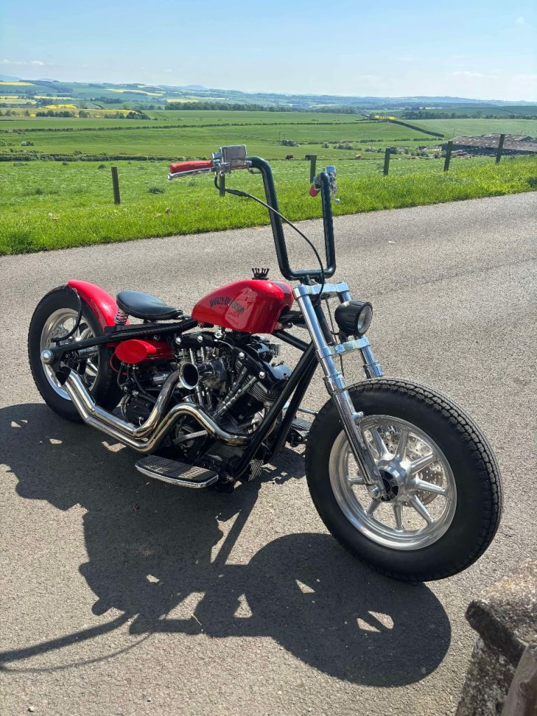 Harley Davidson custom bobber 
