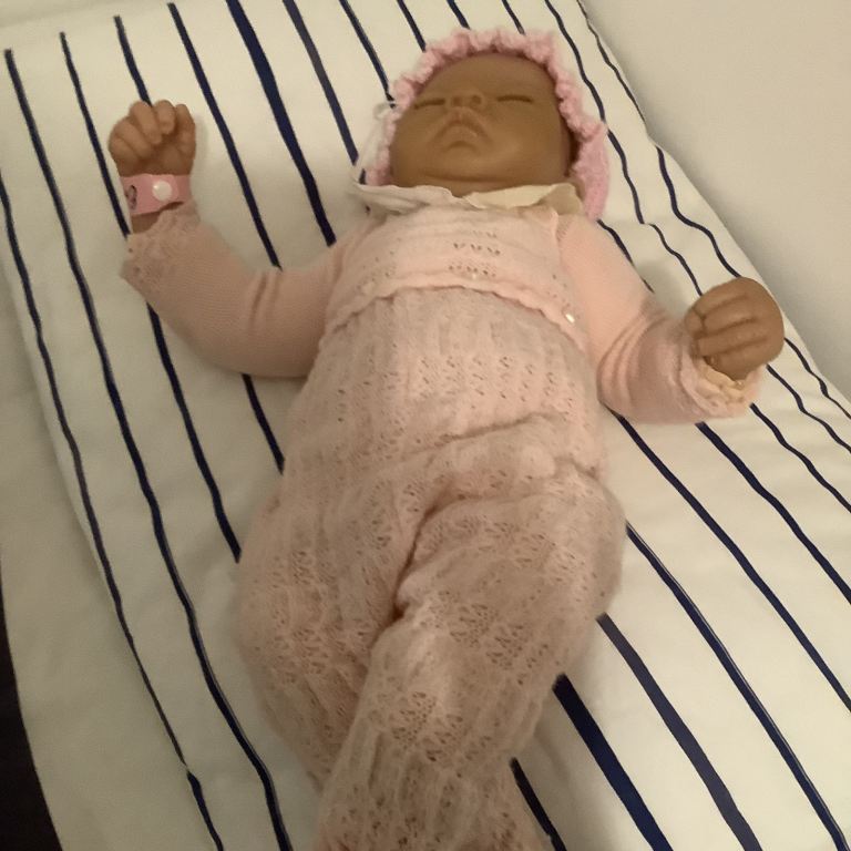 Lovely genuine Ashton Drake reborn doll,Emily excellent condition 