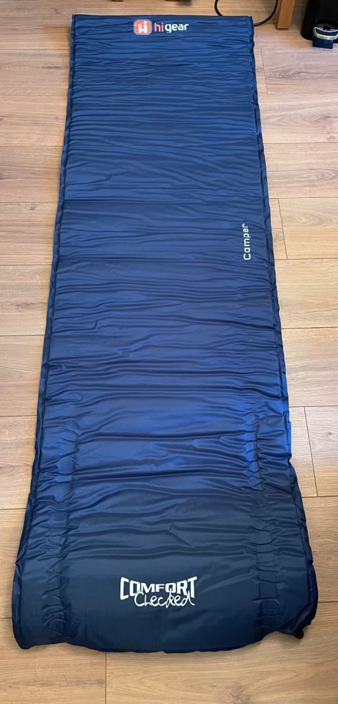 Hi Gear Comfort Camping Sleeper Bed, Self-inflatable 