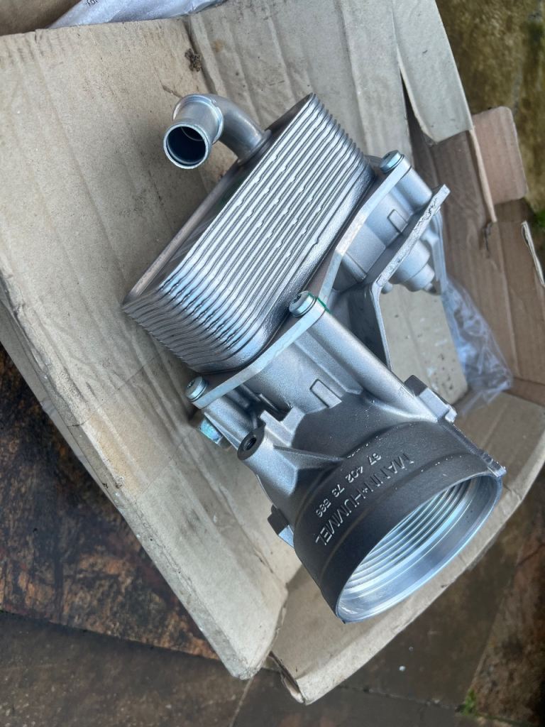 Brand new Vauxhall oil filter housing