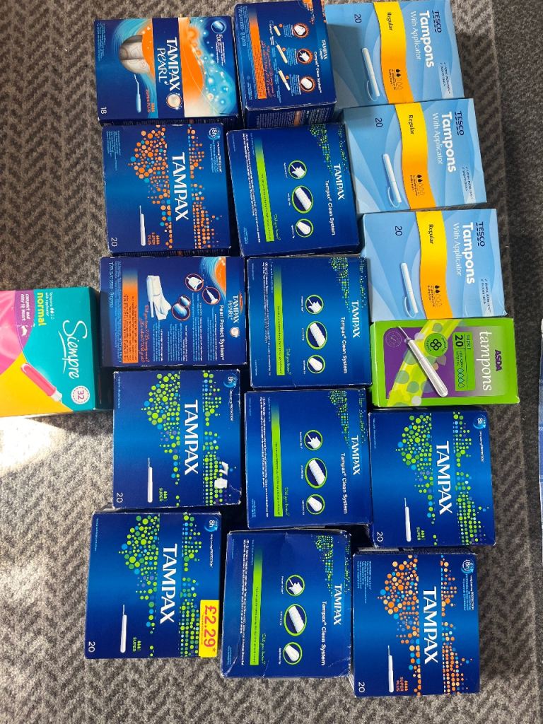 15 tampons new but 2 already open