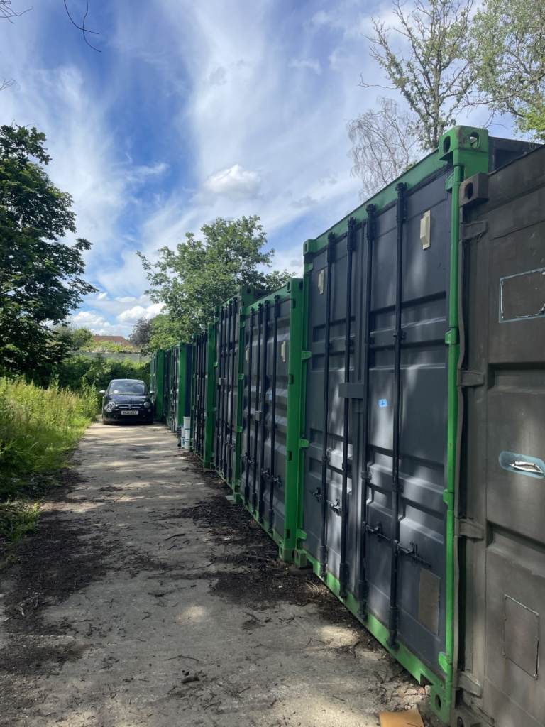 Cheap Self Storage in Surrey - 40ft Shipping Container - Private Land 