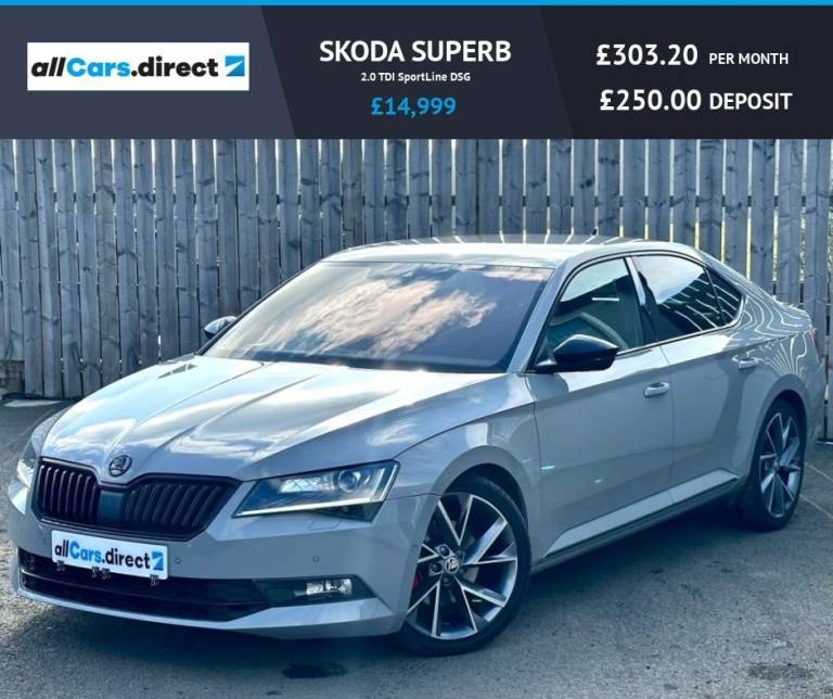 2018 Skoda Superb 2.0 TDI SportLine DSG Hatchback Diesel Automatic