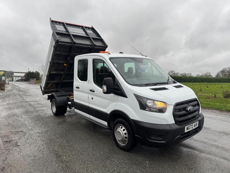 Ford Transit 2.0 350 EcoBlue Leader  Double Cab tipper  4dr Diesel Ma... 2023/72