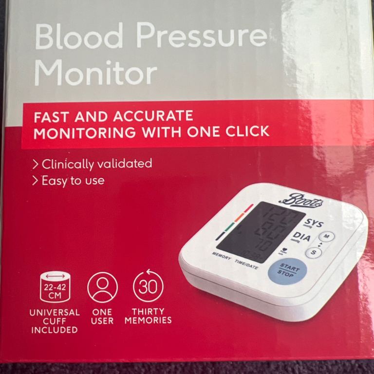 Boots brand new boxed BP monitor 