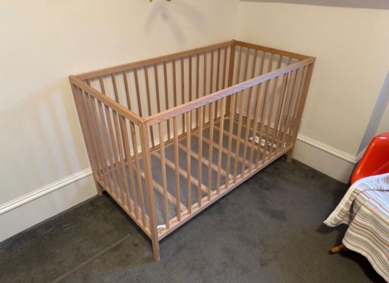 Ikea cot in perfect condition 