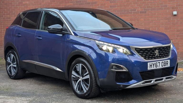 2017 Peugeot 3008 1.6 BlueHDi GT Line Euro 6 (s/s) 5dr SUV Diesel Manual