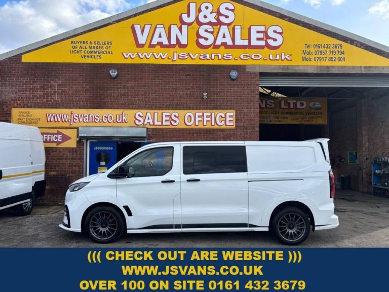 2024 74 FORD TRANSIT CUSTOM MS-RT LWB L2 AUTOMATIC 170 COMBI CREWCAB VAN  DIESEL