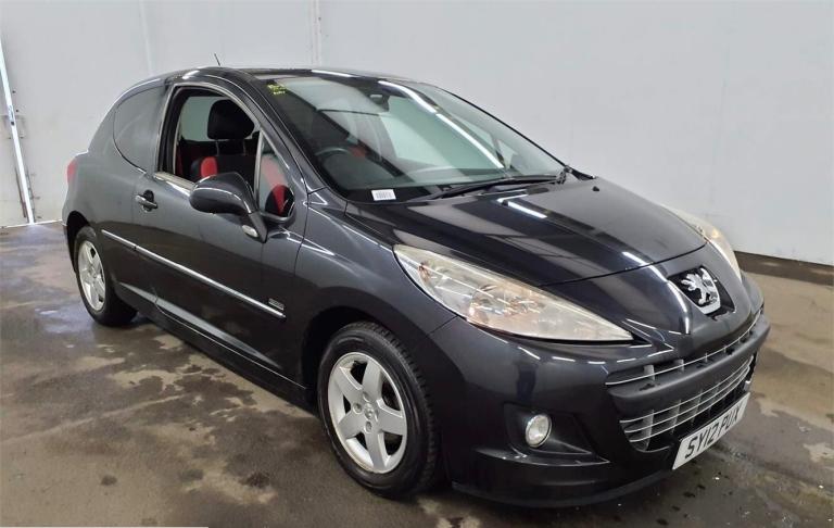 2012 12 PEUGEOT 207 1.4 HDI SPORTIUM 3 DOOR MANUAL 1 OWNER CAR LOW MILES £20 TAX