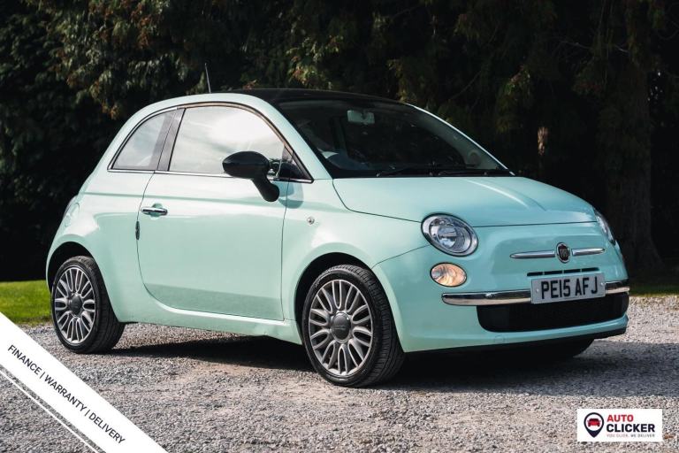 2015 Fiat 500 1.2 8V Cult Hatchback 3dr Petrol Manual Euro 6 (s/s) (69 bhp) Hatc