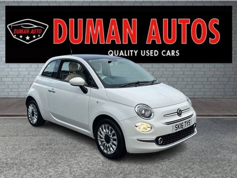 2016 Fiat 500 1.2 Lounge Hatchback 3dr Petrol Manual Euro 6 (s/s) (69 bhp) Hatchback Petrol Manual
