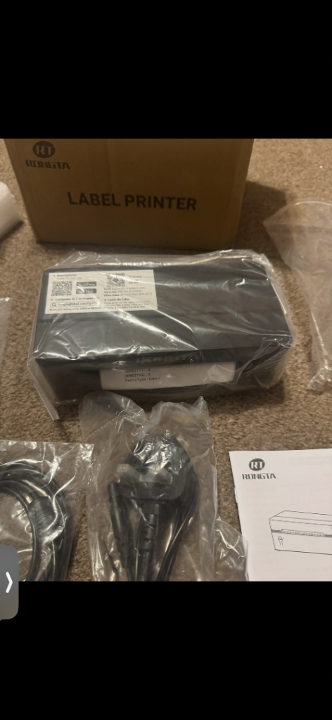 Rongta 6x4 thermal Label Printer, £25.00 for Sale in Bridgnorth, Shropshire