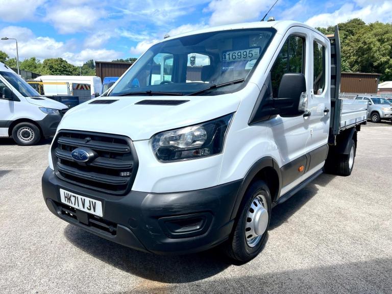 Ford Transit 350 2.0tdci 170ps 3Way Crewcab Tipper 2022/71 Registration (RARE )