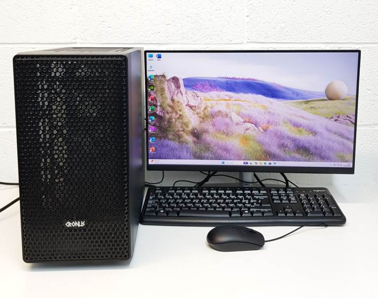 Super Fast Gaming PC Computer, AMD Ryzen 3 , 16GB RAM, 1500GB Storage, MS Office 2021