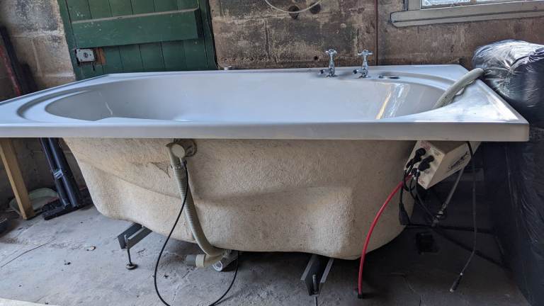 Air bath jacuzzi hydro bath 