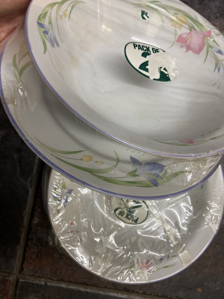 image for Bowl and plate set