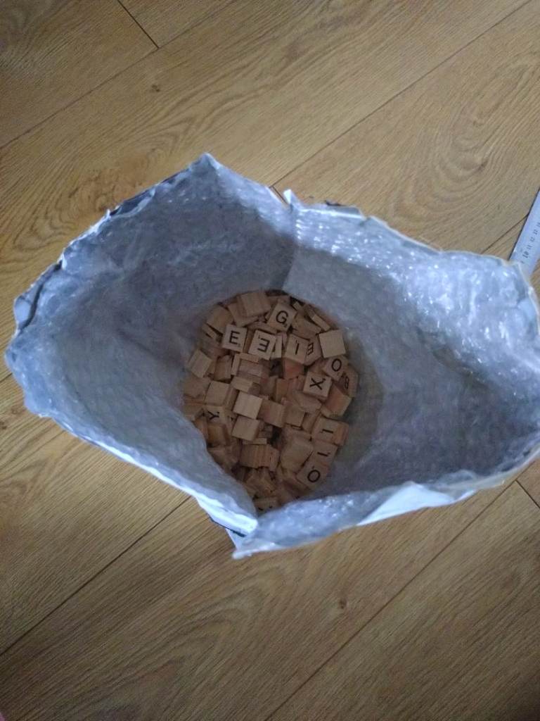 Scrabble tiles for crafts