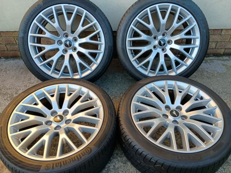 19" Genuine Ford Mustang S550 Alloys 5x114.3 Wheels Tyres JDM Fitment 5x112.