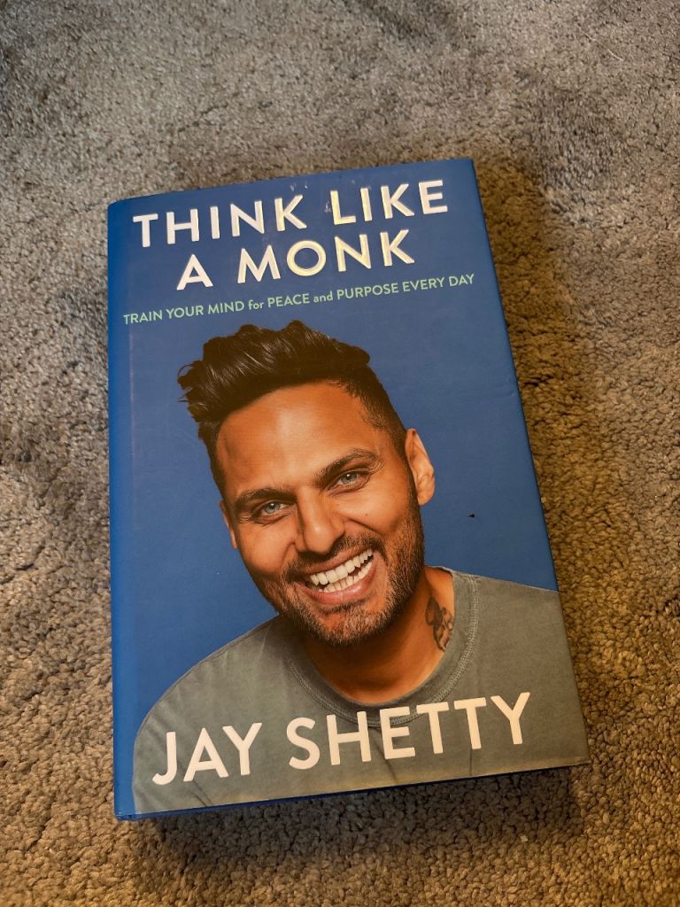 Think Like a Monk by Jay Shetty – Good Condition