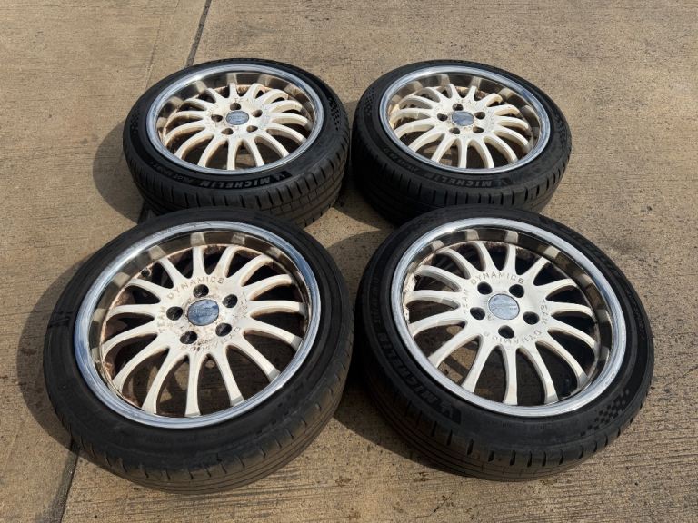TEAM DYNAMIC 17” 5x114.3 ALLOY WHEELS + TYRES HONDA MITSUBISHI TOYOTA SUZUKI