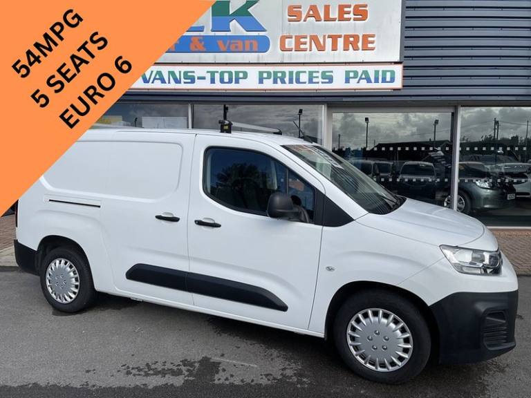 2020 Citroen Berlingo 1.5 BHDi 850Kg Crew Van Enterprise 100ps [S/S] PANEL VAN DIESEL Manual