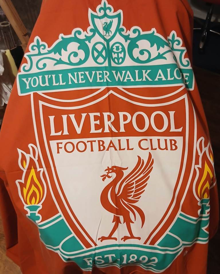 Liverpool double duvet reversable set