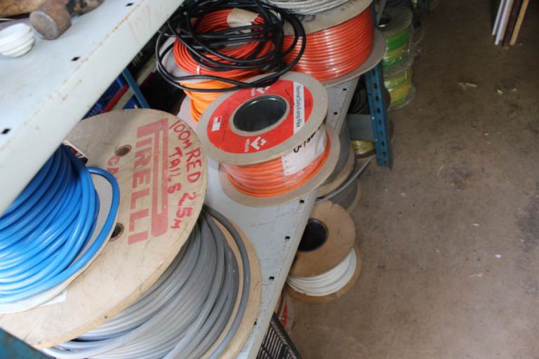 Assorted Electrical Cable Reels  MOST NEW  Work shop  clearance    I WILL PUT ON NEWS PICTURES ASAP