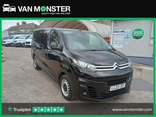 2022 Citroen Dispatch 1000 1.5 BlueHDi 100 Van Enterprise Pro PANEL VAN DIESEL Manual