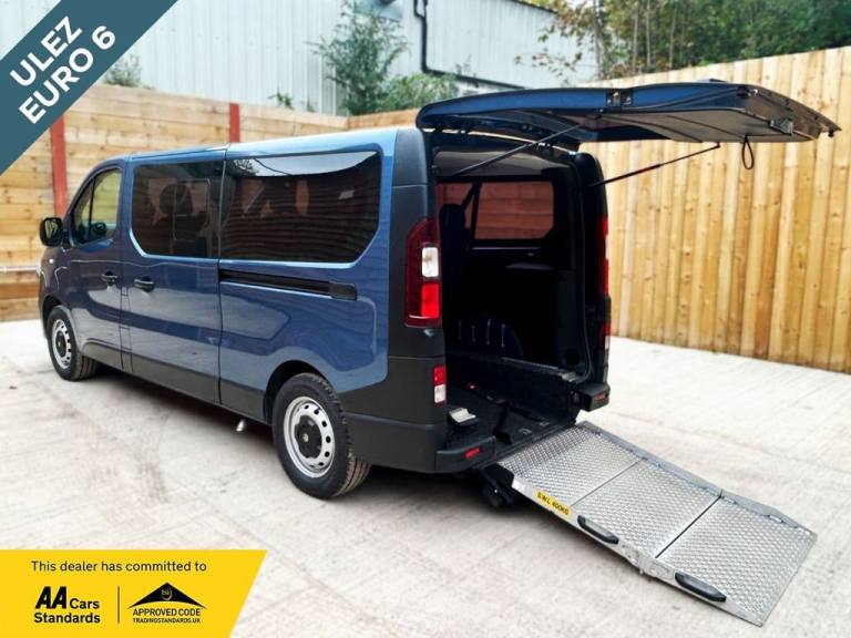 2018 Vauxhall Vivaro L2 LWB - 5 Seat Wheelchair Accessible Disabled Access Vehicle WAV MPV Diesel...