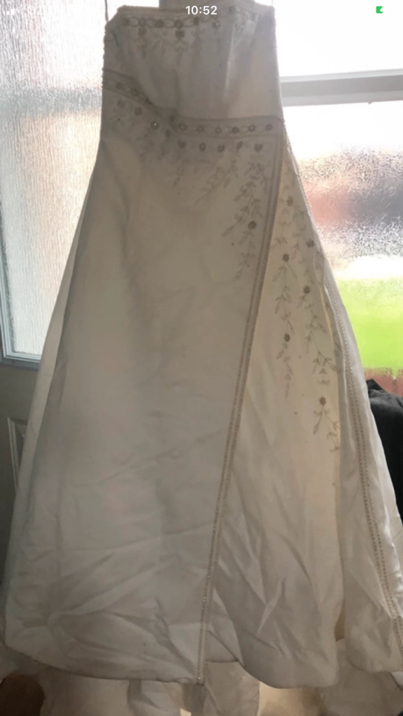 Wedding dress, size 14